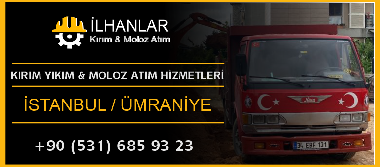 Ümraniye Kırım Yıkım İşleri Duvar Beton Şap Kırım Hizmetleri